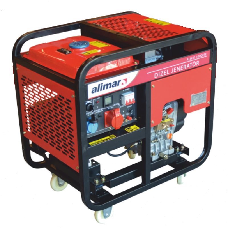 Генератор дизельний ALIMAR 3 фази (220/380В), 7,2кВт, (ALM D 10000 TE)